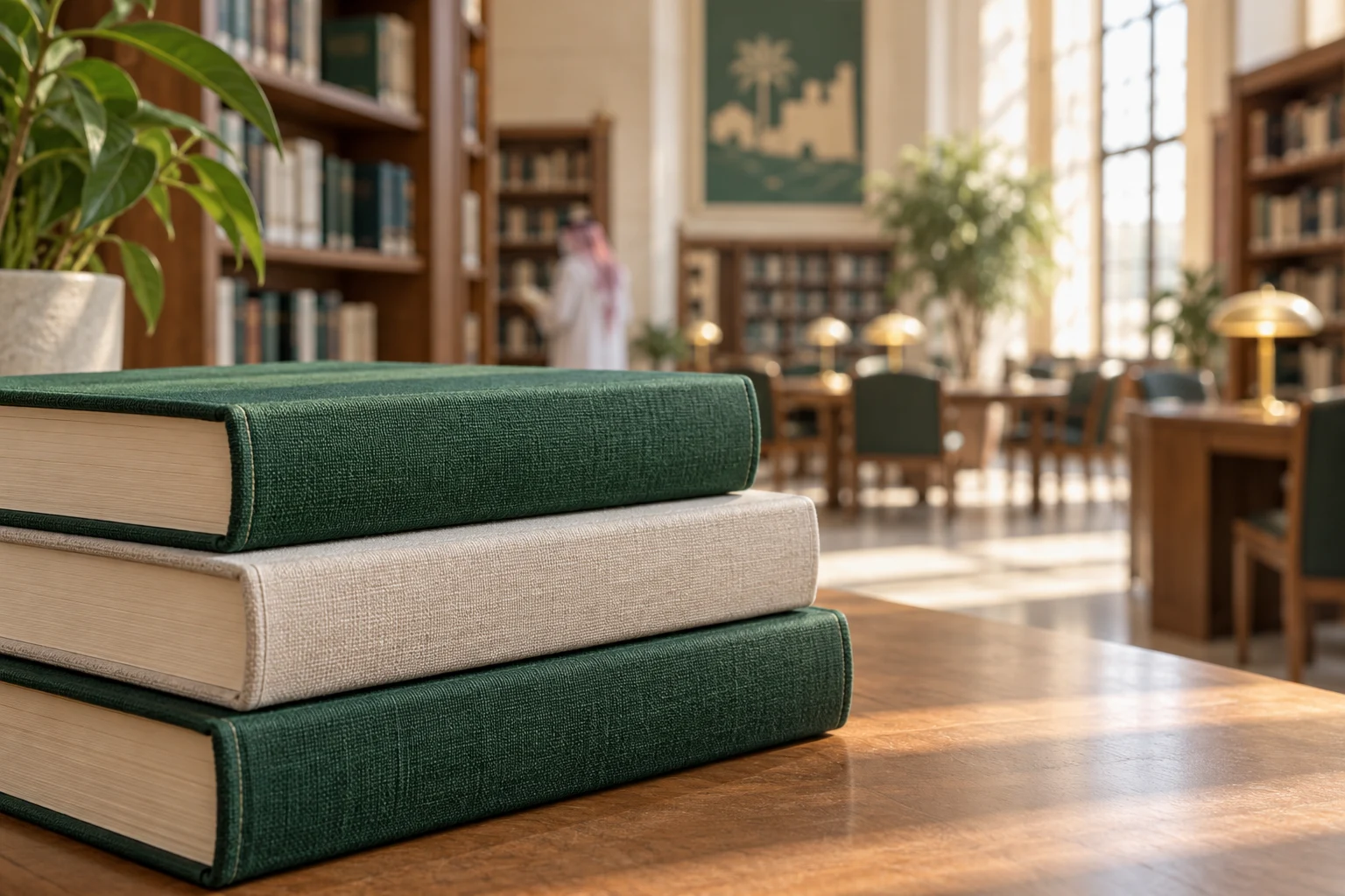 كتب في مكتبة تعليمية